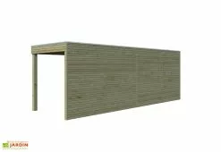 Gardenas Abri De Jardin En Bois D’épicéa Traité + Extension Qube 12 M² -Abri et rangement boutique abri jardin bois epicea traite qube 12m2 3