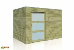 Gardenas Abri De Jardin En Bois D’épicéa Traité Qube 6 M²