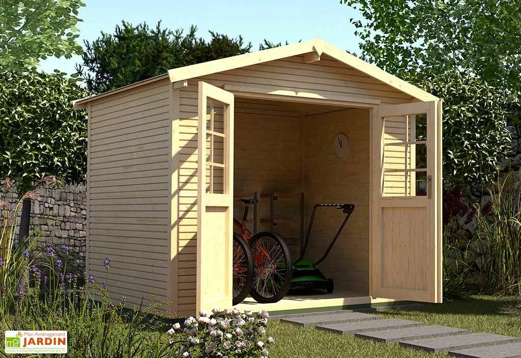 Abri De Jardin En Bois D’Épicéa WekaLine 6,1 M² (3 Coloris) 3 Abri De Jardin En Bois D’Épicéa WekaLine 6,1 M² (3 Coloris)