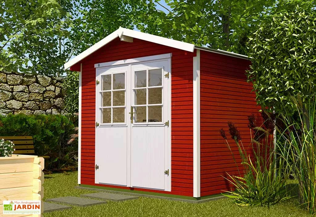Abri De Jardin En Bois D’Épicéa WekaLine 6,1 M² (3 Coloris) 7 Abri De Jardin En Bois D’Épicéa WekaLine 6,1 M² (3 Coloris) – Image 5