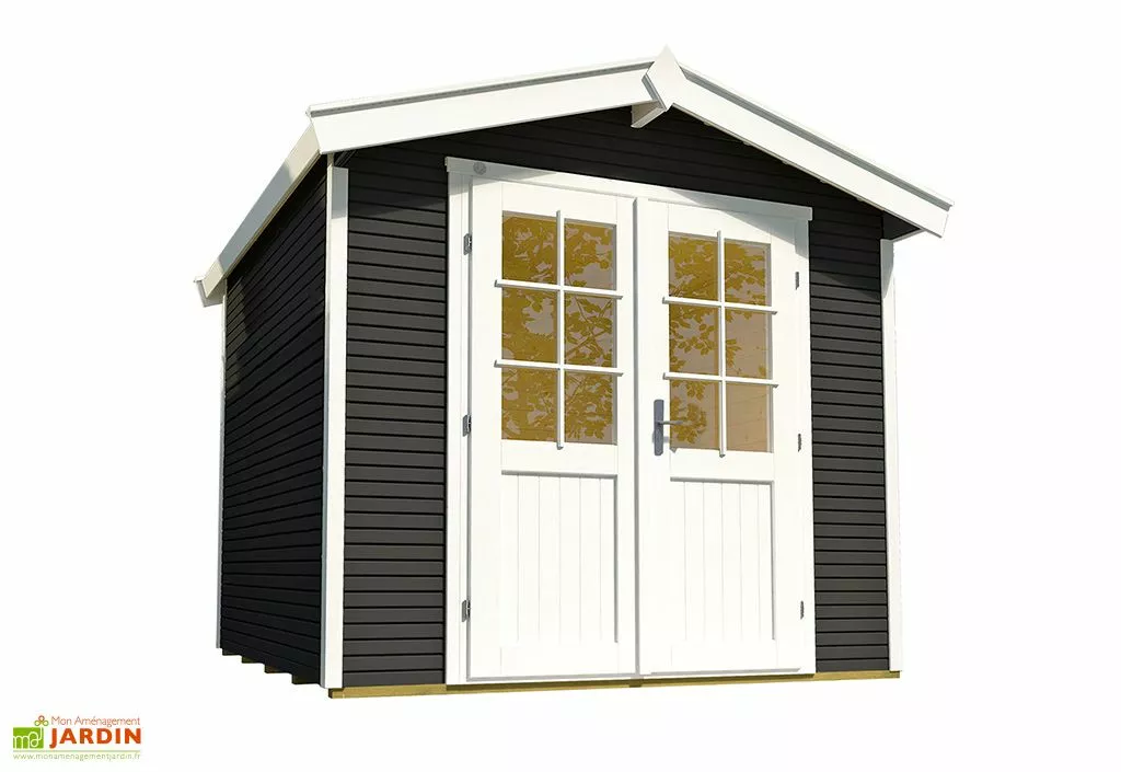 Abri De Jardin En Bois D’Épicéa WekaLine 6,1 M² (3 Coloris) 6 Abri De Jardin En Bois D’Épicéa WekaLine 6,1 M² (3 Coloris) – Image 4