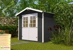 Abri De Jardin En Bois D’Épicéa WekaLine 6,1 M² (3 Coloris) 10 Abri De Jardin En Bois D’Épicéa WekaLine 6,1 M² (3 Coloris) -Abri et rangement boutique abri jardin bois epicea wekaline 6 1 m 3 coloris 5