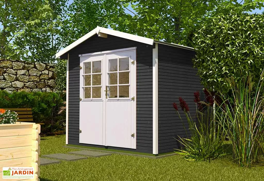 Abri De Jardin En Bois D’Épicéa WekaLine 6,1 M² (3 Coloris) 5 Abri De Jardin En Bois D’Épicéa WekaLine 6,1 M² (3 Coloris) – Image 3