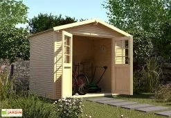 Abri De Jardin En Bois D’Épicéa WekaLine 7 M² (3 Coloris) 10 Abri De Jardin En Bois D’Épicéa WekaLine 7 M² (3 Coloris) -Abri et rangement boutique abri jardin bois epicea wekaline 7 m 3 coloris 5