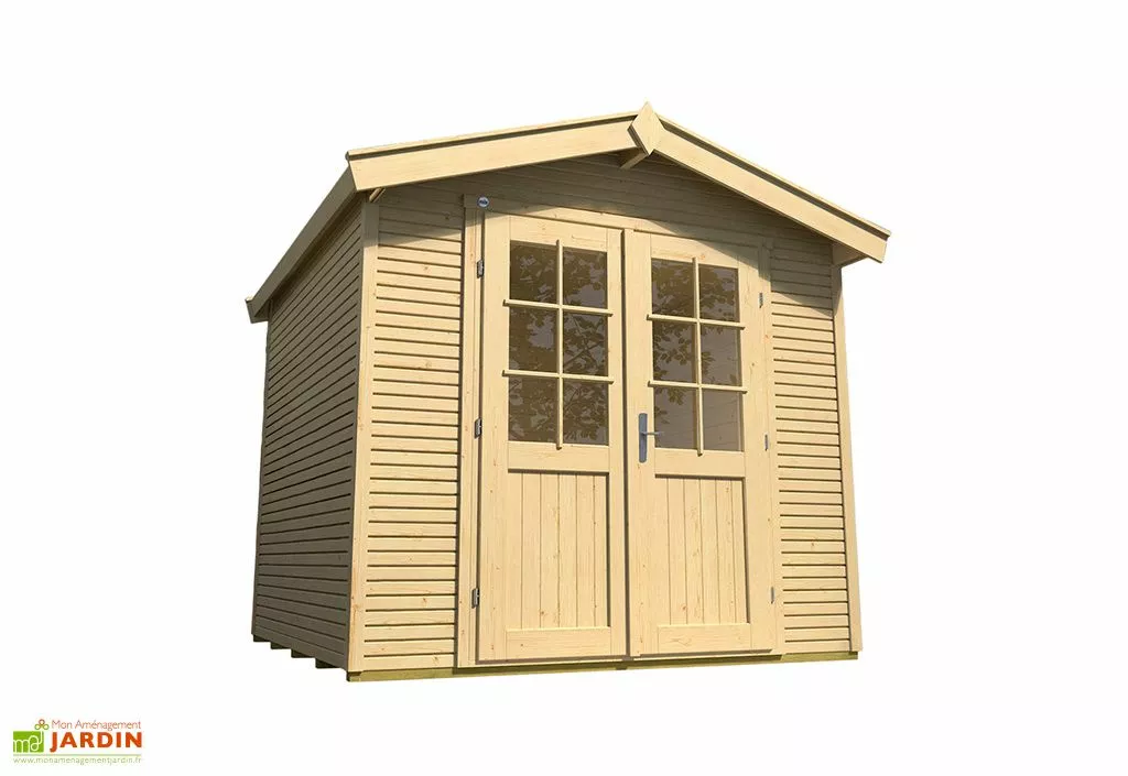 Abri De Jardin En Bois D’Épicéa WekaLine 7 M² (3 Coloris) 6 Abri De Jardin En Bois D’Épicéa WekaLine 7 M² (3 Coloris) – Image 4