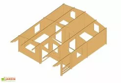 Eurovudas Abri De Jardin Bois Fay (600x600x258) 13 Eurovudas Abri De Jardin Bois Fay (600x600x258) -Abri et rangement boutique abri jardin bois fay 2