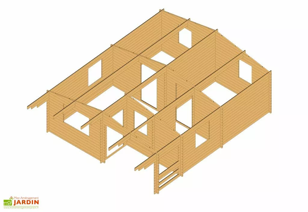 Eurovudas Abri De Jardin Bois Fay (600x600x258) 8 Eurovudas Abri De Jardin Bois Fay (600x600x258) – Image 6