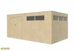 Gardenas Abri De Jardin En Bois D’épicéa Brut 26 Mm – 14,9 M²