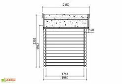 Solid Abri De Jardin Bois Laval 28mm 238x198 -Abri et rangement boutique abri jardin bois laval 815 3
