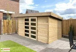 Solid Abri De Jardin Bois Malmo 28 Mm (391x301)