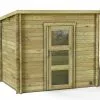 Forest Style Abri De Jardin En Bois Traité Nicia Modern – 4,9 M² -Abri et rangement boutique abri jardin bois nicia modern