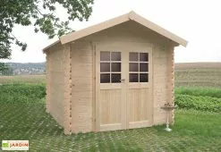 Solid Abri De Jardin En Bois Nimes 28mm (238 X 238cm) Traité En Option