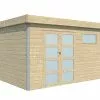 Gardenas Abri De Jardin En Bois D’épicéa Brut Et Profilés En Aluminium - 11,3 M² -Abri et rangement boutique abri jardin bois profiles aluminium 11m2