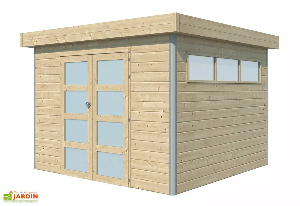 Gardenas Abri De Jardin En Bois D’épicéa Brut Et Profilés En Aluminium - 8,7 M² 3 Gardenas Abri De Jardin En Bois D’épicéa Brut Et Profilés En Aluminium - 8,7 M²