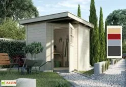 Weka Abri Jardin Bois D'Angle Quinta 21mm (209x205)