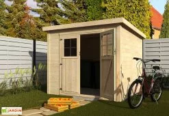 Décor Et Jardin Abri De Jardin En Bois De Sapin Brut Talion 5,3 M²