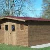 Habrita Abri De Jardin En Bois D’épicéa Traité Thermabri – 12 M² -Abri et rangement boutique abri jardin bois thermabri 12 m 2
