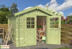 OLG Abri De Jardin En Bois D’épicéa Traité Anny – 5,85 M²