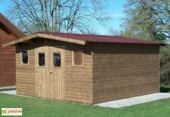 Habrita Abri De Jardin En Bois D’épicéa Traité Thermabri – 16 M²