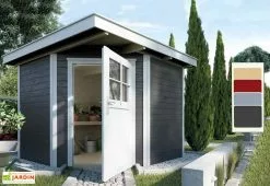 Weka Abri Jardin Bois D'Angle Quinta 21mm (239x235)