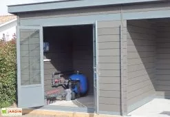 Green Outside Abri De Jardin Composite Toit Plat + Auvent – Actual 6 X 3 M Gris Anthracite 13 Green Outside Abri De Jardin Composite Toit Plat + Auvent – Actual 6 X 3 M Gris Anthracite -Abri et rangement boutique abri jardin composite actual 6x3m 1