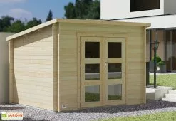 Forest Style Abri De Jardin En Bois D'épicéa De 7,4 M² Ep. 28 Mm – Juno