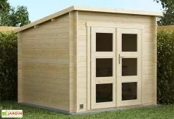 Forest Style Abri De Jardin En Bois D'épicéa De 5,9m² Ep.19 Mm - Juno -Abri et rangement boutique abri jardin forest style itury 1