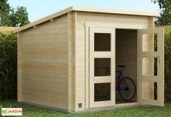 Forest Style Abri De Jardin En Bois D'épicéa De 5,9m² Ep.19 Mm - Juno -Abri et rangement boutique abri jardin forest style itury 2