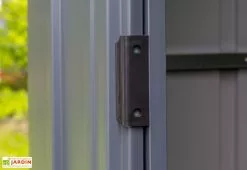 Abri De Jardin En Métal Gris Spacemaker Acier Galvanisé – 3 M² -Abri et rangement boutique abri jardin metal acier galvanise spacemaker 65 4