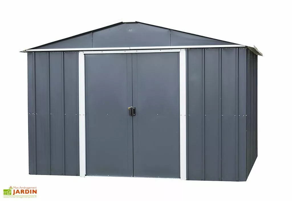 Yardmaster Abri De Jardin Acier Galvanisé Anthracite 137 X 202 Cm 2,77 M² 5 Yardmaster Abri De Jardin Acier Galvanisé Anthracite 137 X 202 Cm 2,77 M² – Image 3