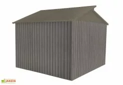 Chalêt-Jardin Abri De Jardin En Métal Look Bois Vieilli + Puit De Lumière 7,25 M² 9 Chalêt-Jardin Abri De Jardin En Métal Look Bois Vieilli + Puit De Lumière 7,25 M² -Abri et rangement boutique abri jardin metal aspect bois vieilli puit lumiere 257x285cm 2