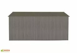 Chalêt-Jardin Abri De Jardin En Métal Look Bois Vieilli 13,51 M² -Abri et rangement boutique abri jardin metal cabane aspect bois vieilli 421x321cm