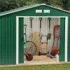 Abri De Jardin En Métal 0,33 Mm Duramax 8 M² – Vert Pin 10 X 8 2 Abri De Jardin En Métal 0,33 Mm Duramax 8 M² – Vert Pin 10 X 8 -Abri et rangement boutique abri jardin metal duramax vert pin 10x8 1