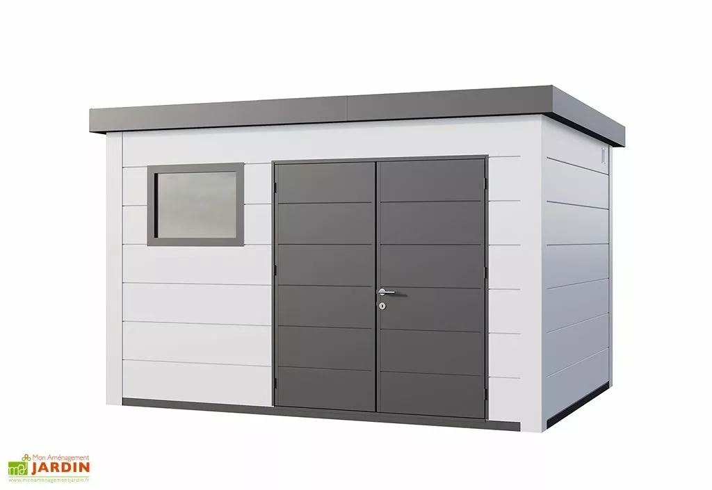 Telluria Abri De Jardin En Métal Eleganto Plus – 11,6 M² 6 Telluria Abri De Jardin En Métal Eleganto Plus – 11,6 M² – Image 4