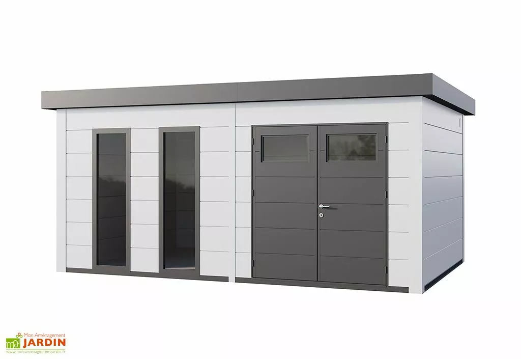 Telluria Abri De Jardin En Métal Avec Parois Vitrées Eleganto Plus – 19,3 M² 6 Telluria Abri De Jardin En Métal Avec Parois Vitrées Eleganto Plus – 19,3 M² – Image 4