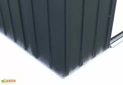 Abri De Jardin En Métal Gris Spacemaker Acier Galvanisé – 7 M² 12 Abri De Jardin En Métal Gris Spacemaker Acier Galvanisé – 7 M² -Abri et rangement boutique abri jardin metal spacemaker gris acier galvanise 300cm 4