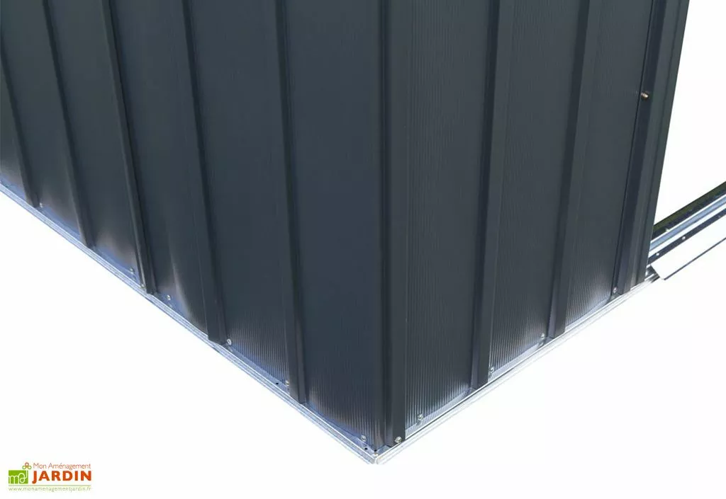 Abri De Jardin En Métal Gris Spacemaker Acier Galvanisé – 7 M² 7 Abri De Jardin En Métal Gris Spacemaker Acier Galvanisé – 7 M² – Image 5