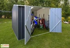 Easyshed Abri De Jardin En Métal Galvanisé Gris 11 M² 0,35 Mm