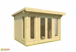 Inmedias Res Abri De Jardin Moderne En Bois D’épicéa Brut Alex – 11,31 M²