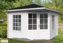 Inmedias Res Abri De Jardin En Bois D’épicéa Brut Carmen – 8,82 M²