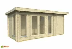 Inmedias Res Abri De Jardin Moderne En Bois D’épicéa Brut Milford – 14,68 M²