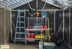 Canopia Abri De Jardin En Polycarbonate Et Aluminium Yukon 7 M² 11 Canopia Abri De Jardin En Polycarbonate Et Aluminium Yukon 7 M² -Abri et rangement boutique abri jardin polycarbonate aluminium yukon 7 m 2