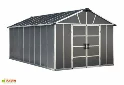 Canopia Abri De Jardin En Polycarbonate Et Aluminium Yukon 15 M² - Gris