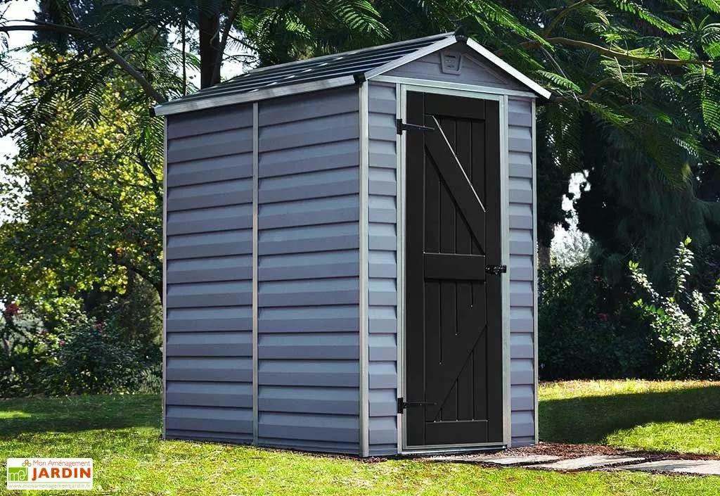 Abri De Jardin Skylight 2,1 M² Gris/Noir | Palram - Canopia 4 Abri De Jardin Skylight 2,1 M² Gris/Noir | Palram - Canopia – Image 2