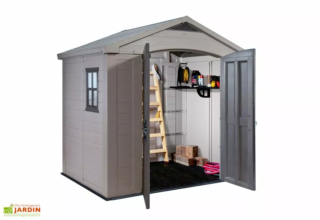 Keter Abri De Jardin Polypropylène 256,5 X 182 Cm - Sydney 86 3 Keter Abri De Jardin Polypropylène 256,5 X 182 Cm - Sydney 86