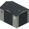 Abri De Jardin En PVC Duramax 8 M² – Apex 10 X 8 Gris Anthracite 2 Abri De Jardin En PVC Duramax 8 M² – Apex 10 X 8 Gris Anthracite -Abri et rangement boutique abri jardin pvc duramax darkgrey apex 10x8 8m2 4