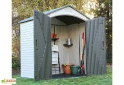 Abri De Jardin PVC Lifetime 60057 (2,13x1,37) -Abri et rangement boutique abri jardin pvc lifetime 60057 2