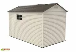 Abri De Jardin En PVC Et Acier Inoxydable Lifetime Landmark 8 M² -Abri et rangement boutique abri jardin pvc lifetime landmark 8m2 2 1