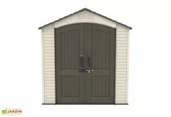 Abri De Jardin En PVC Et Acier Inoxydable Lifetime Landmark 8 M² -Abri et rangement boutique abri jardin pvc lifetime landmark 8m2 1