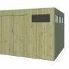 Gardenas Abri De Jardin En Bois D’épicéa Traité Qube 8,88 M² -Abri et rangement boutique abri jardin qube v traite autoclave